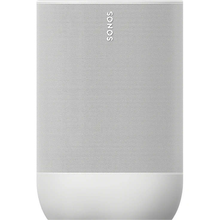 Sonos Move Multiroom-Lautsprecher mit Alexa, Google Assistant, wetterfest, stoßfest, geeignet für Indoor, Outdoor, weiß – Bild 1