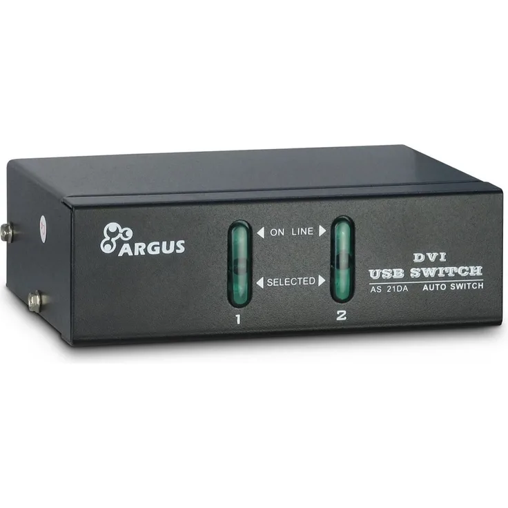 Inter-Tech KVM-AS-41DA Tastatur/Video/Maus KVM-Switch