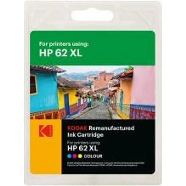 Kodak Supplies 185H006231 Tinte 415 Seiten 21ml color passend für Hewlett Packard 5644 kompatibel zu C2P07AE-62XL