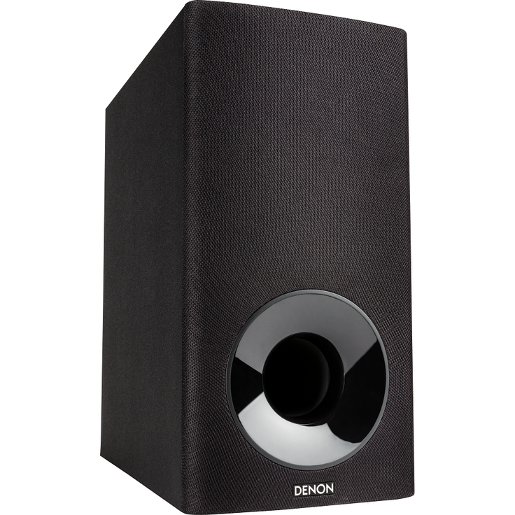 Denon DHT-S316BKE2 2.1 Soundbar mit Subwoofer, kabellos/kabelgebunden, geeignet für TV, schwarz (2019) – Bild 4
