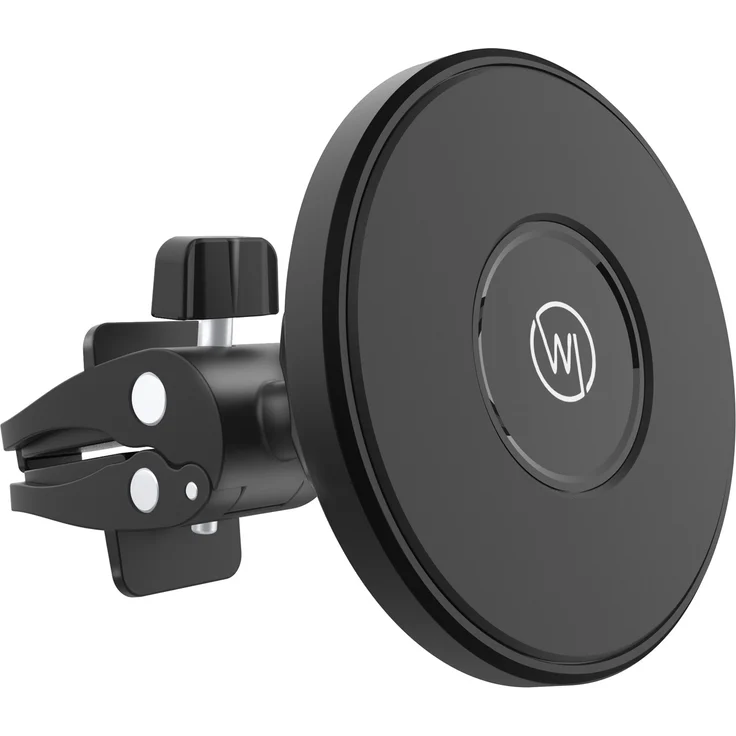Wicked Chili KFZ-Magnethalterung kompatibel mit Magsafe iPhones (12, 12 Pro, 12 Pro Max, 12 Mini) Magnet-Autohalterung für magnetische Hüllen und Cases, passive Auto-Handyhalterung für Lüftung – Bild 1