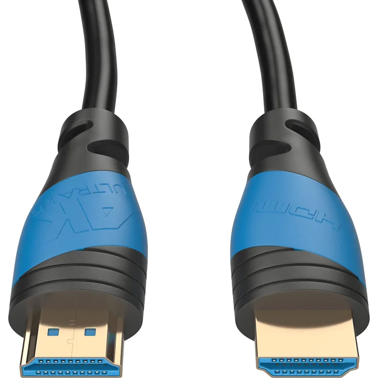 10m | HDMI-Kabel 2.0 a/b | 4K Ultra HD 2160p / Full HD 1080p | 3D / ARC / CEC | Ethernet | TV | PC/ Notebook | von JAMEGA