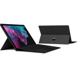 Microsoft Surface Pro 6 - 12,3 Zoll (2.736 x 1.824) Multi-Touch, Intel Core i5-8250U, 8GB RAM, 256GB SSD, Windows 10 Home 64-bit (Schwarz)