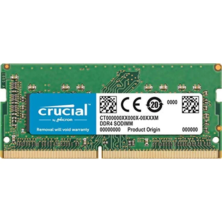 Crucial CT8G4S266M 8GB Speicher (DDR4, 2666 MT-s, PC4-21300, CL19, Single Rank x8, SODIMM, 260-Polig für Mac) – Bild 1