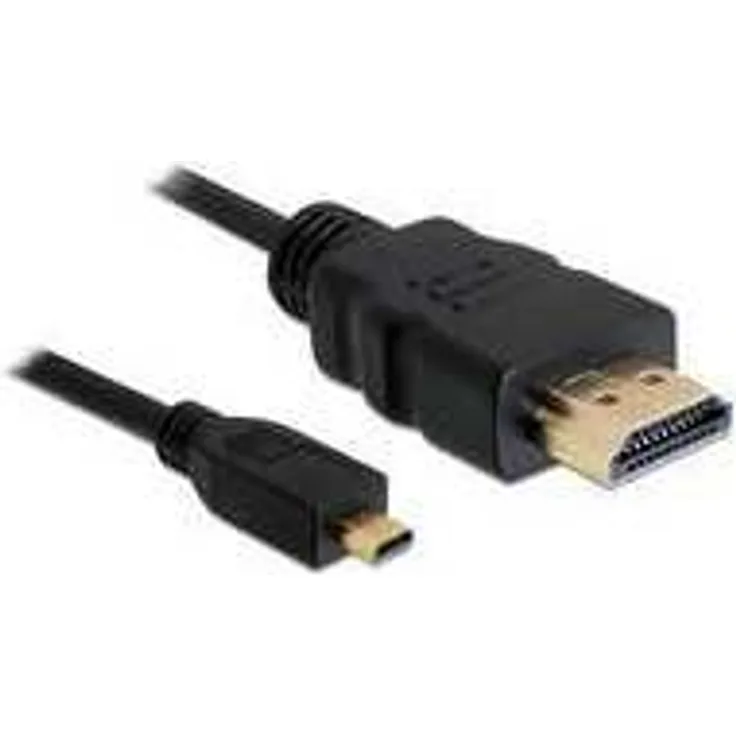 Delock Kabel High Speed HDMI mit Ethernet A-D Stecker-Stecker 2m