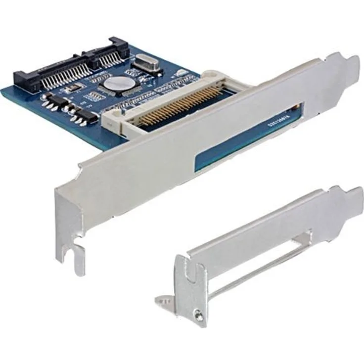 DeLock Card Reader SATA II > CF Slotblech + LP