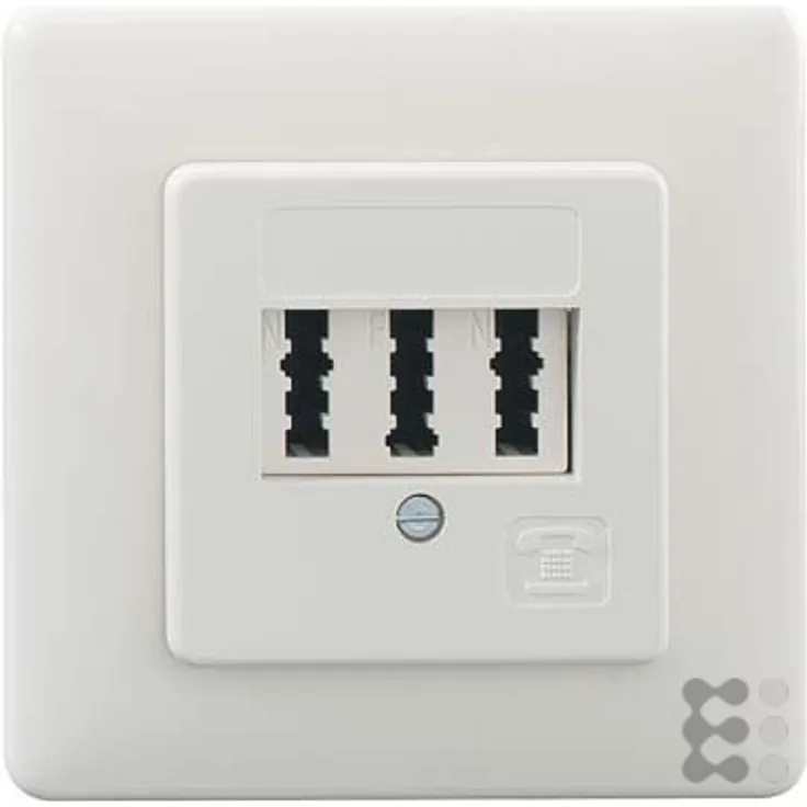 Rutenbeck TAE 3x6 NFN UP reinweiß