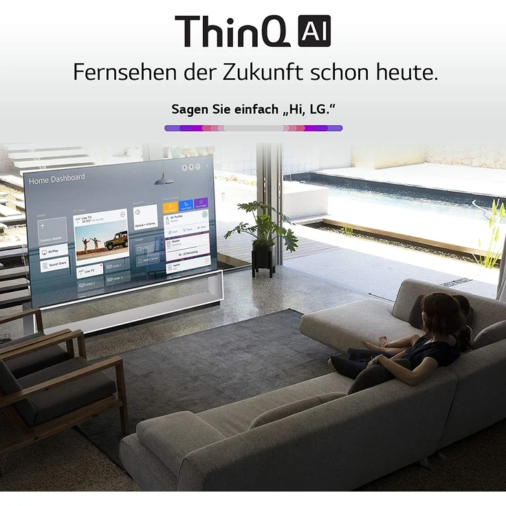 LG OLED55GX9LA 139 cm (55 Zoll) OLED Smart TV (Ultra HD, HDR) HD-Triple-Tuner (Sat, Antenne, Kabel) Modelljahr 2020 Energieklasse G (DE-Modell) - Preisvergleich – Bild 10