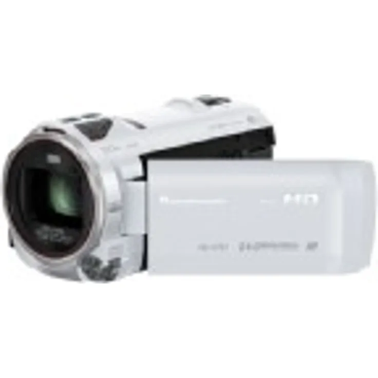 Panasonic HC-V757EG-W Camcorder (17,5 Megapixel, 21-fach opt. Zoom, 7,6 cm (3 Zoll) LCD-Display, Full-HD, HDMI, SD-SDHC-SDXC-Kartenslot) weiß