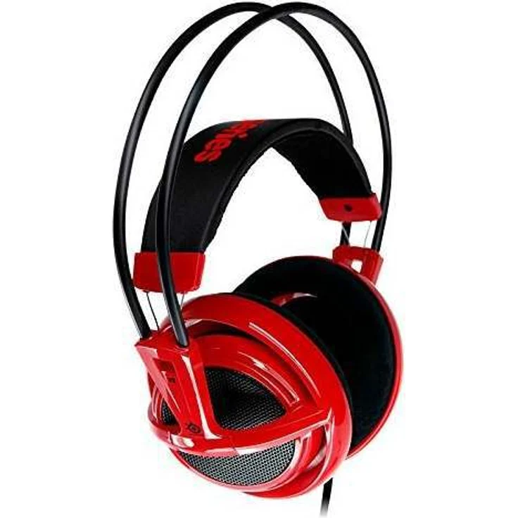 SteelSeries Siberia v2 Full-size rot – Bild 1