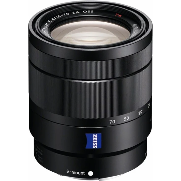Sony SEL-1670Z Zeiss Standard-Zoom-Objektiv (16-70 mm, F4, OSS, APS-C, geeignet für A6000, A5100, A5000 und Nex Serien, E-Mount) schwarz – Bild 1