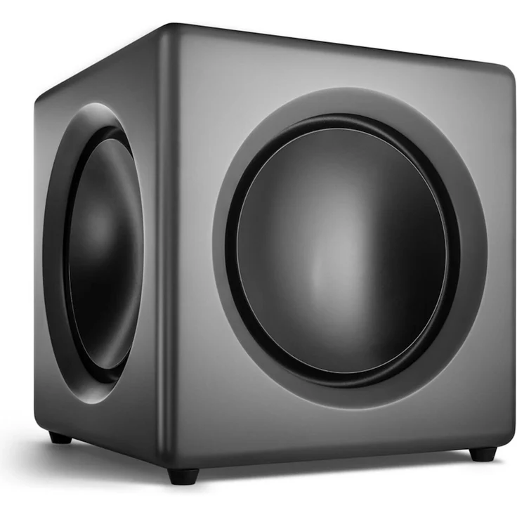Wavemaster FUSION Lautsprecher, grau Subwoofer - 125 Watt - grau – Bild 1