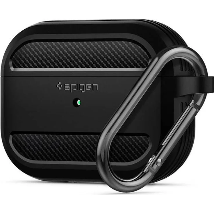 SPIGEN Rugged Armor für Apple AirPods Pro Schwarz - Preisvergleich – Bild 1