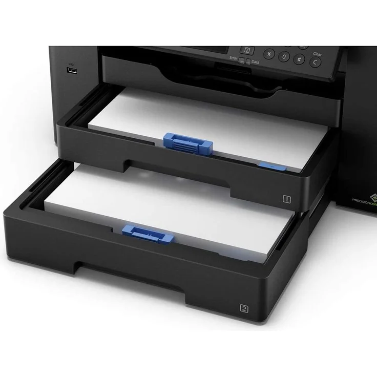 Epson WorkForce WF-7840DTWF 4-in-1 Tintenstrahl-Multifunktionsgerät (Drucker, Scanner, Kopierer, Fax) Auflösung: 4800 x 2400, USB, LAN, Cardreader, WLAN, AirPrint, Mobile Print, NFC, Cloud Print (C11CH67402) – Bild 5