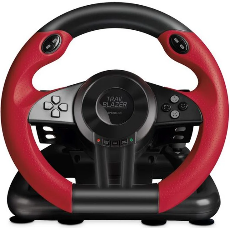 SPEEDLINK SL-450500-BK Lenkräder, Trailblazer, Schwarz-rot – Bild 1