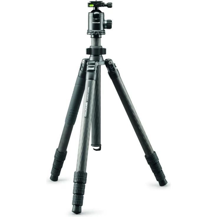 Cullmann CARVAO 832MC Dreibein Stativ, Schwarz, Höhe offen bis 180 cm – Bild 1