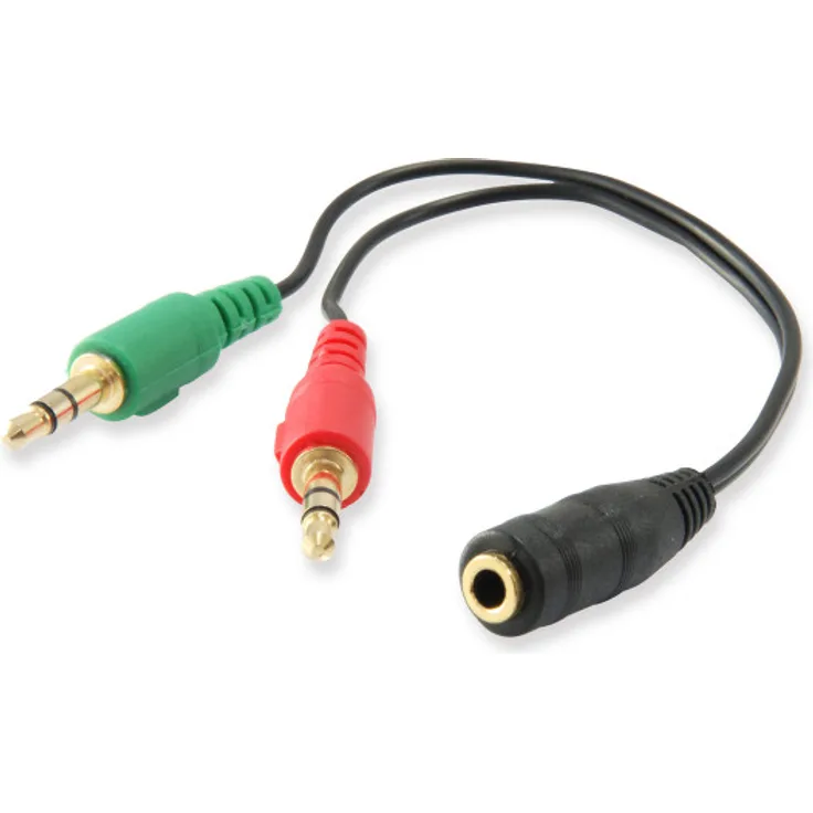 Equip Audio Splitter Y-Kabel 2X Female Male