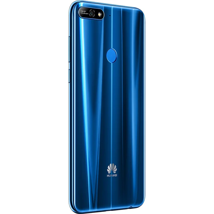 Huawei Y7 (2018) Smartphone 15,2cm (6 Zoll) Display, 16GB interner Speicher, 2GB RAM, Dual-SIM, Android, Blau – Bild 6