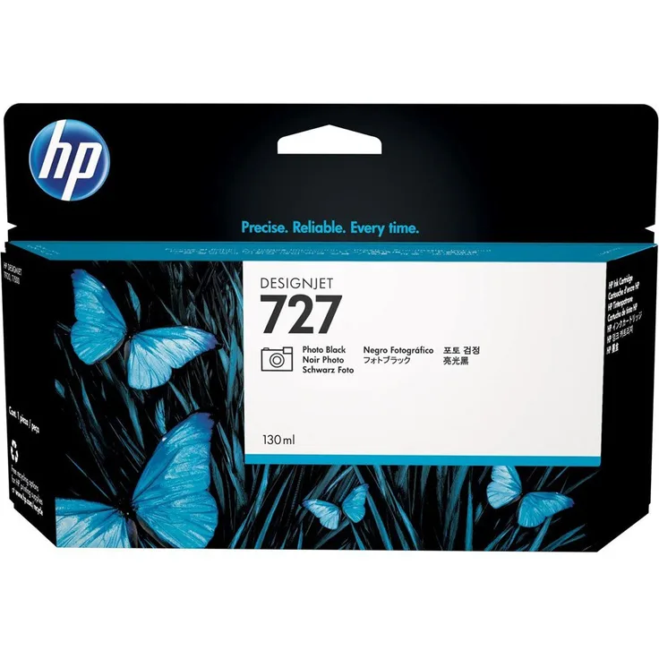 HP 727 Fotoschwarz DesignJet Tintenpatrone, 130 ml