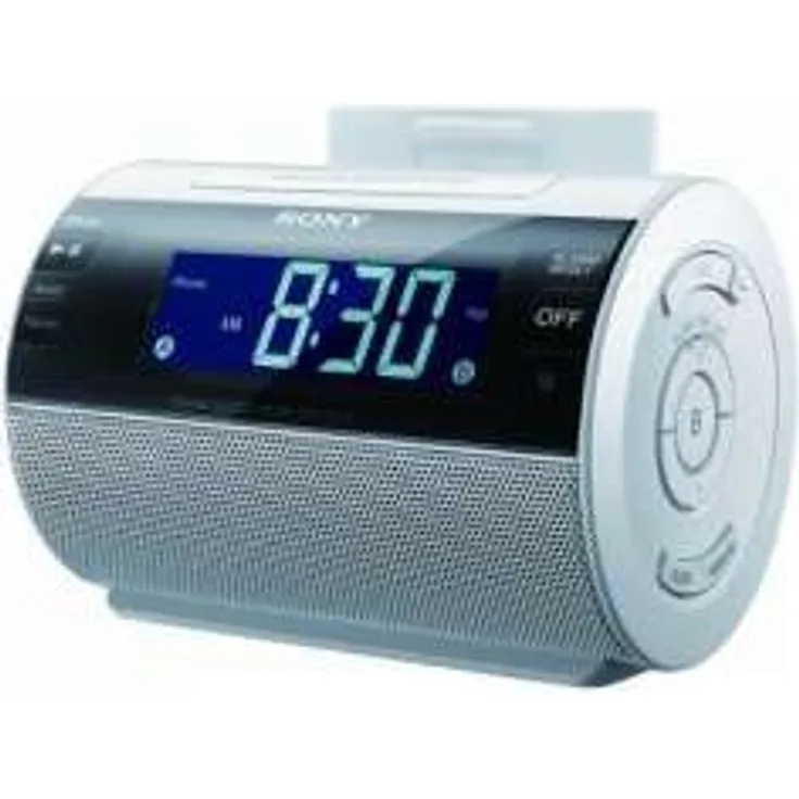 Sony ICFC11IPB.D Uhrenradio mit Dockingstation für Apple iPod-iPhone schwarz