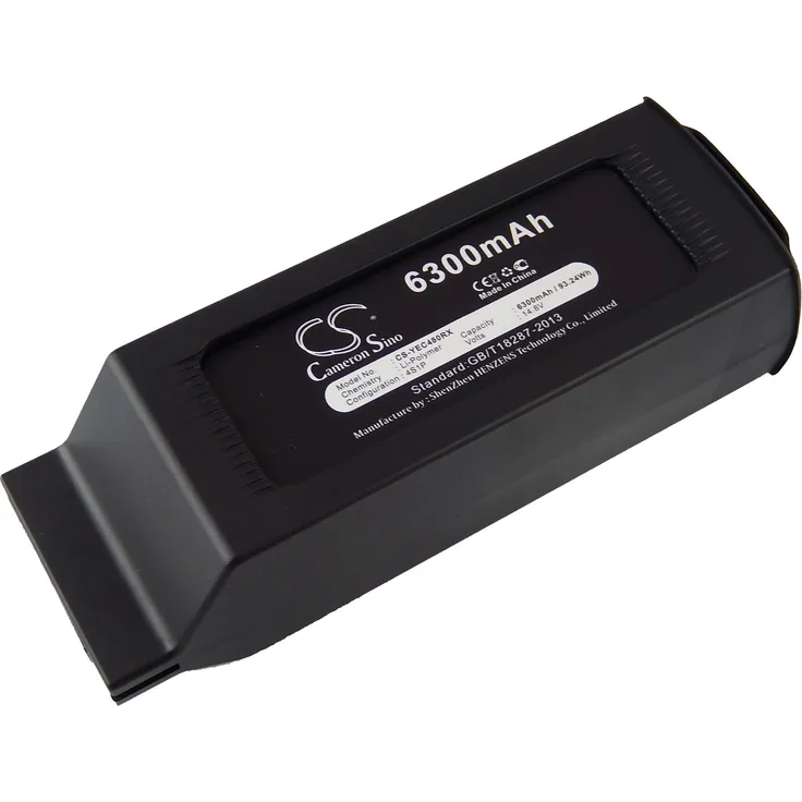 vhbw Li-Polymer Akku 6300mAh (14.8V) passend für Drohne Multicopter Quadrocopter Yuneec H480, Typhoon H