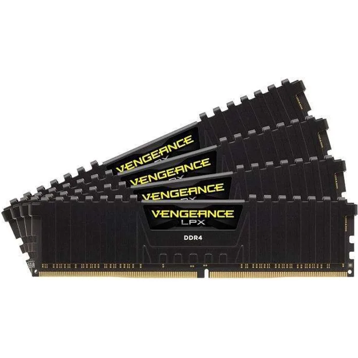 Corsair Vengeance LPX 32GB (4x8GB) DDR4 2666MHz C16 XMP 2.0 High Performance Desktop Arbeitsspeicher Kit, Schwarz - Preisvergleich