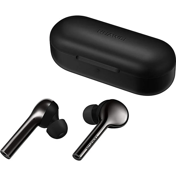 Huawei 55030237 FreeBuds Wireless Earphones In-Ear Kopfhörer, mit Bluetooth, Mikrofon, schwarz – Bild 7