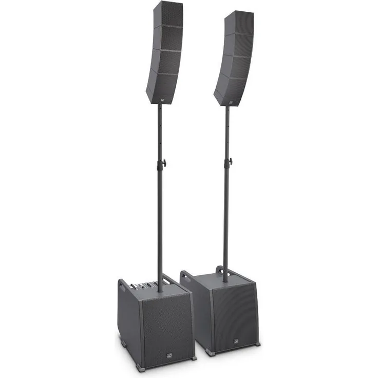 LD-Systems CURV 500 PS Aktivanlage inkl. Distanzstange + Lautsprecherkabel