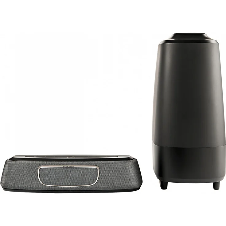 Polk Audio Magnifi Mini 2.1, 5.1 (virtuell) Soundbar mit Subwoofer, kabelgebunden, geeignet für TV, schwarz (2016) – Bild 6