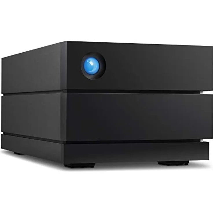 LaCie 2big RAID USB-C, Enterprise HDD w- Rescue, externe Festplatte 16 TB, RAID 1, 2, 3.5 Zoll, USB-C, für Mac & PC, Modellnr.: STHJ16000800