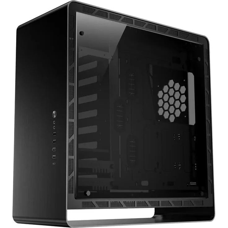 Jonsbo UMX6 Midi-Tower, Tempered Glass - schwarz