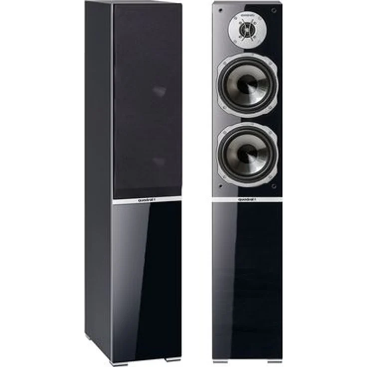 quadral ARGENTUM 570 - schwarz Standlautsprecher - 110 Watt - schwarz - Preisvergleich