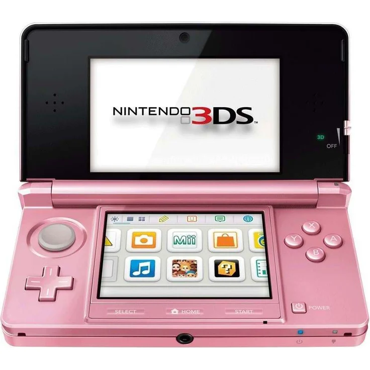 Nintendo 3DS Korallenrosa 256MB & 2GB Speicherkarte – Bild 2