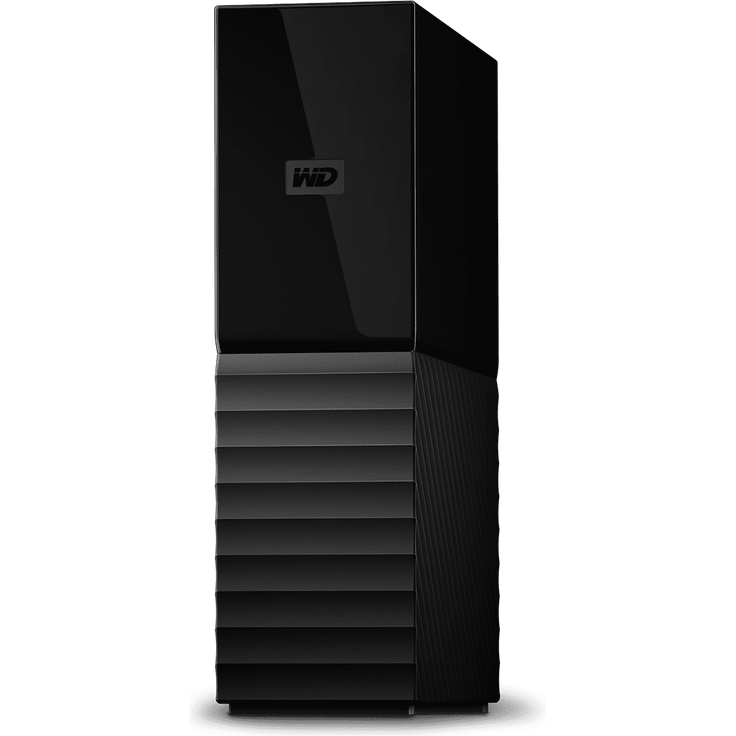 WD My Book WDBBGB0120HBK - Festplatte - verschlüsselt - 12 TB - extern (Stationär) - USB 3.0 - 256-Bit-AES - Schwarz (WDBBGB0120HBK-EESN) – Bild 5