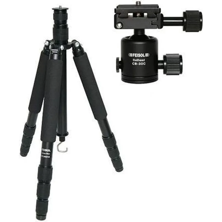 Feisol CT-3441SB 30 Rapid Vier-Segmente Carbon Reise Stativ + Kugelkopf CB-30D