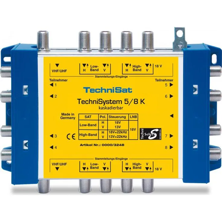 TechniSat TechniSystem 5-8 K Multischalter Kaskade