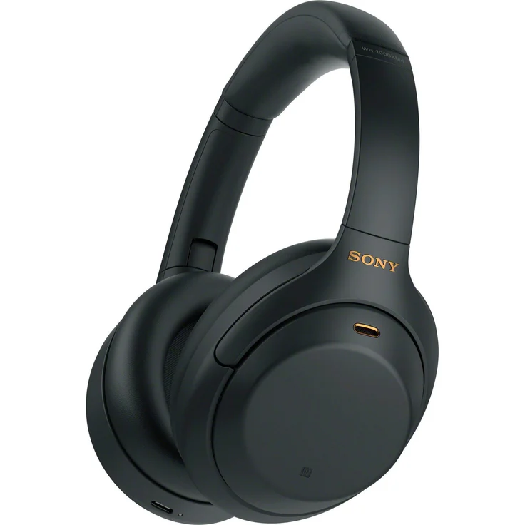 Sony WH-1000XM4 kabellose Bluetooth Noise Cancelling Kopfhörer (30h Akku, Touch Sensor, Schnellladefunktion, optimiert für Amazon Alexa, Headset mit Mikrofon) Schwarz – Bild 1