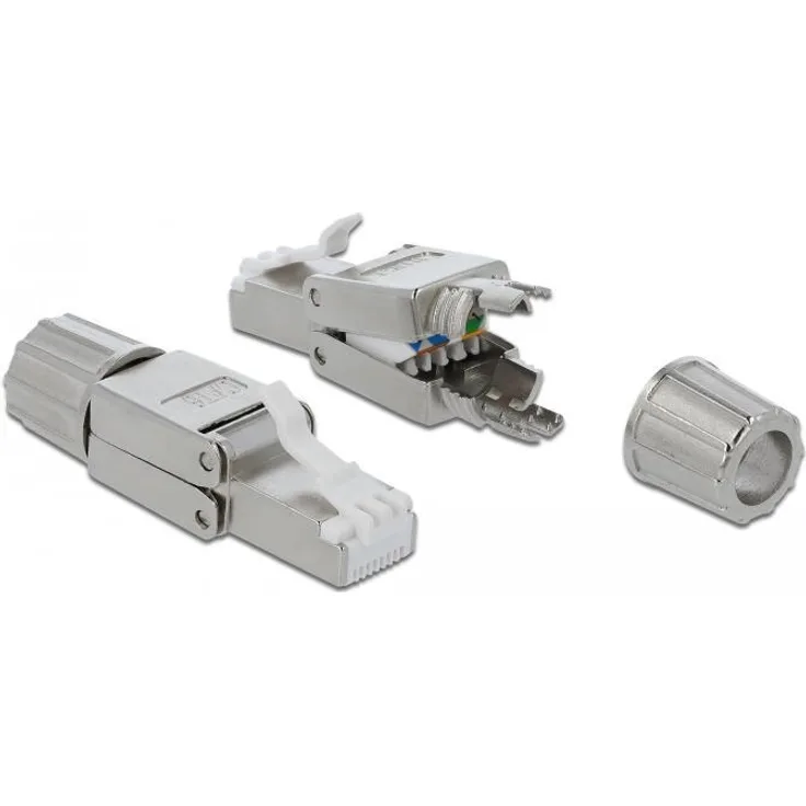 Delock RJ45 Stecker Cat.6 STP werkzeugfrei