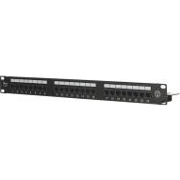 Alan Patch Panel 24 Port UTP Tec für zwei 5e mit Regal (PK013)
