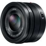 Panasonic H-X015E LEICA DG SUMMILUX 15 mm F1.7 ASPH. Objektiv (Festbrennweiten Objektiv, Bildwinkel 72°, Filtergröße 46 mm) schwarz