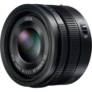 Bild für Panasonic H-X015E LEICA DG SUMMILUX 15 mm F1.7 ASPH. Objektiv (Festbrennweiten Objektiv, Bildwinkel 72°, Filtergröße 46 mm)