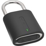DOG & BONE Mini Padlock Connected - LockSmart für Apple iOS-Android, Edelstahl, schwarz, 65x24x102 cm