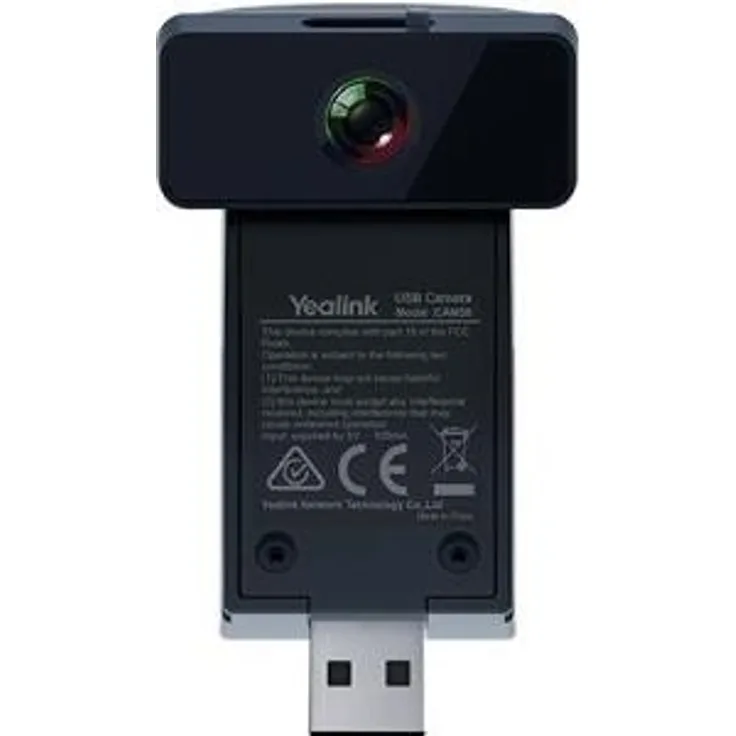 Yealink CAM50 - Kamera für Videokonferenz - Farbe - 2 MP - 1280 x 720 - 720/30p - H.264, VP8 - Gleichstrom 5 V (CAM50)