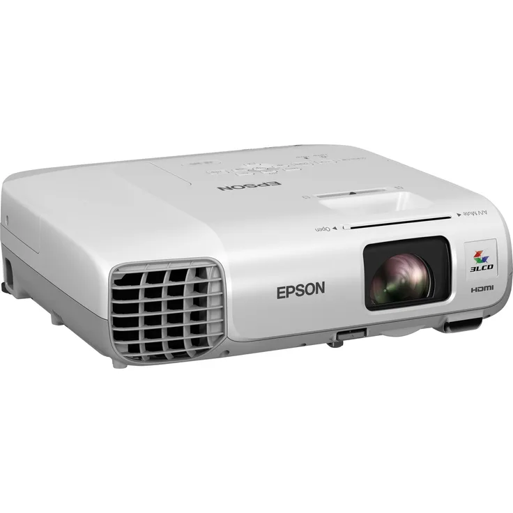 Epson EB-965 Business-Beamer, LCD, XGA (1024 x 768), Kontrast 10000:1, 3500 ANSI-Lumen, Bildverhältnis 4:3, weiß