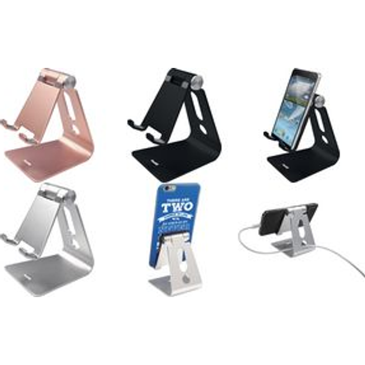 helit H2380100 - Handyhalter ''the lite stand'', silber, 1 Stück