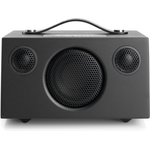 Audio Pro Addon C3 Lautsprecher (25 Watt, Multiroom, Stereo, WLAN, Bluetooth, App, Air Play, Musik Apps (Spotify, Tidal, Deezer), Internetradio wie Tunein, 9 h Akkulaufzeit) Coal Schwarz