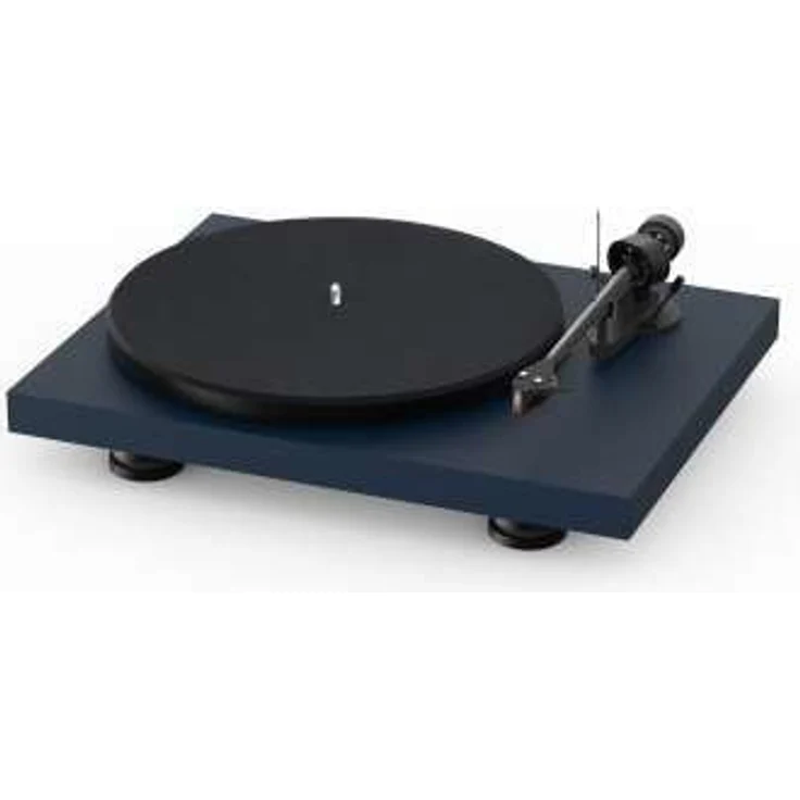 Pro-Ject Debut Carbon EVO Manueller Plattenspieler mit Riemenantrieb inkl. Schutzhaube satin blau – Bild 3