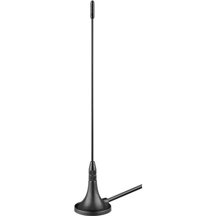 DVB-T Antenne passiv (3 dB) mit Magnetfuß für DVB-T2 HD - DVB-T - DAB Empfang – Bild 1