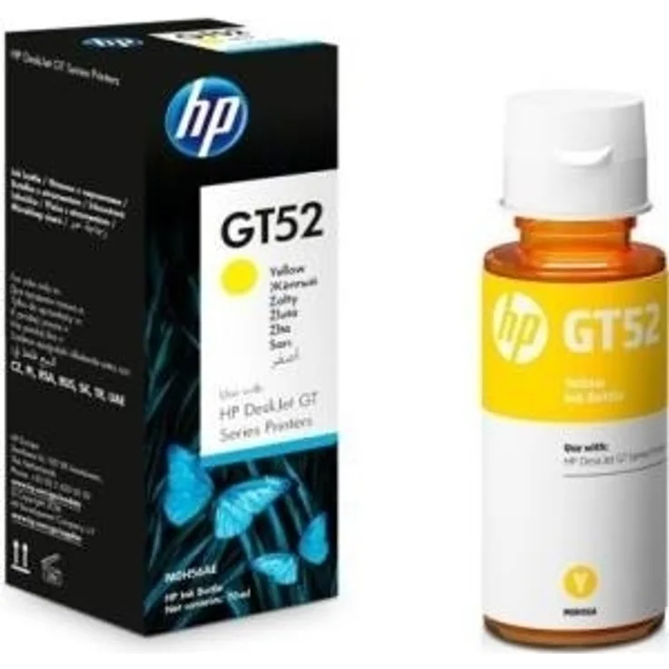 HP Nachfülltinte gelb No.GT52