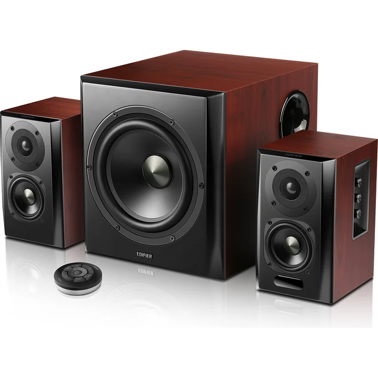 Edifier S350DB Home-Entertainment-System, 150W holz/schwarz Lautsprecher-Sets - 150 Watt - schwarz, Holz – Bild 1